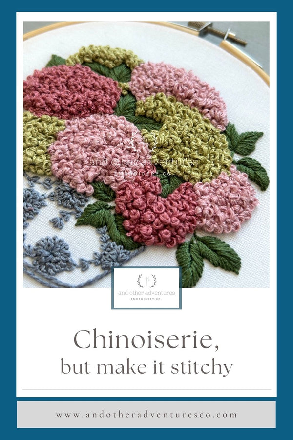 Chinoiserie, But Make It Stitchy - And Other Adventures Embroidery Co