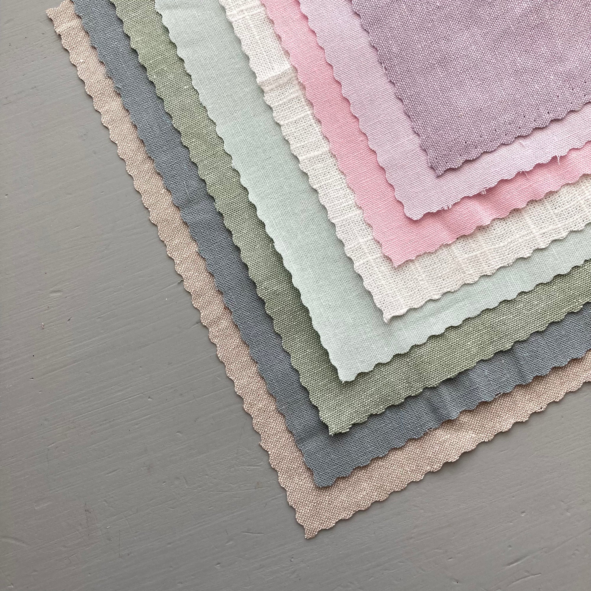 Linen Fabric Bundle by And Other Adventures Embroidery Co