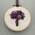 Embroidered Winter Flower Bouquet Art by And Other Adventures Embroidery Co