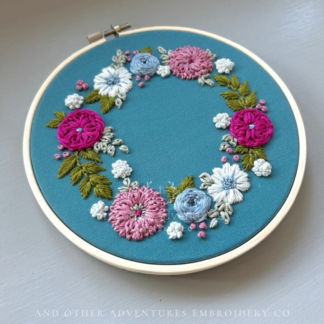 Hand Embroidery Kit - Camelot in Starlight