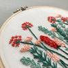Hand Embroidered Flowers - Beginner Embroidery Kit  by And Other Adventures Embroidery Co
