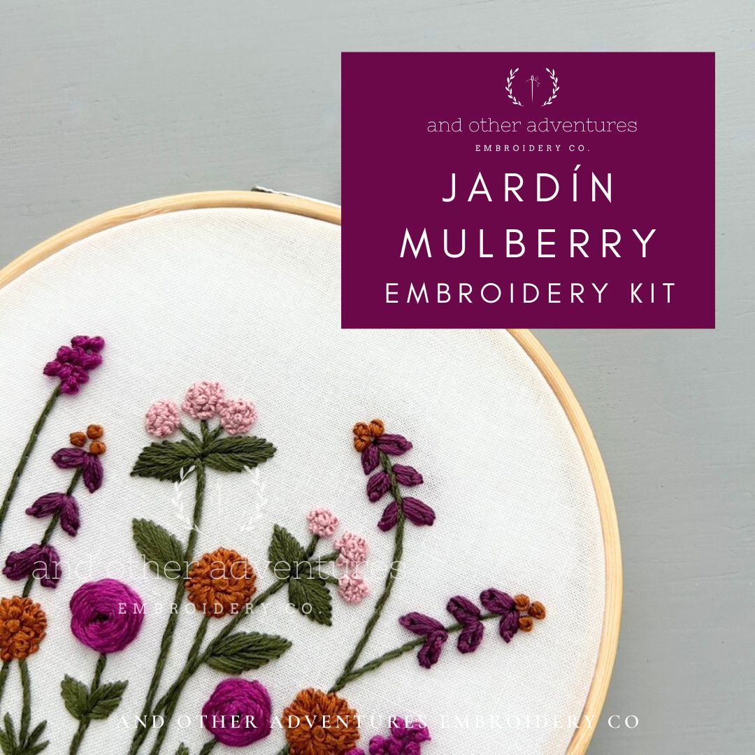 Wholesale Embroidery Kits by And Other Adventures Embroidery Co