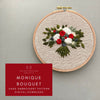 Monique Bouquet Hand Embroidery Pattern Digital Download by And Other Adventures Embroidery Co