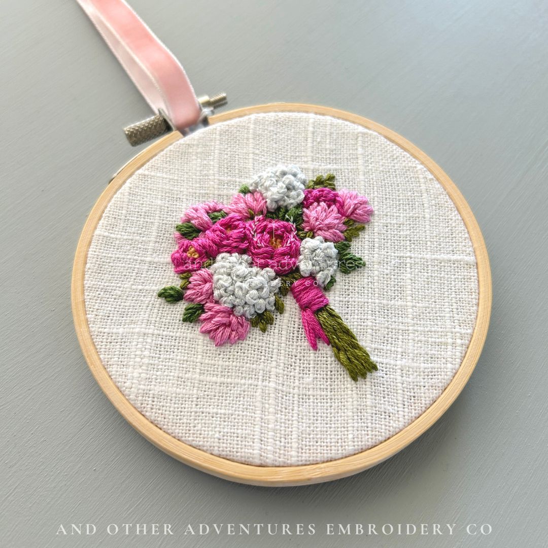 Embroidered Bouquet No. 117