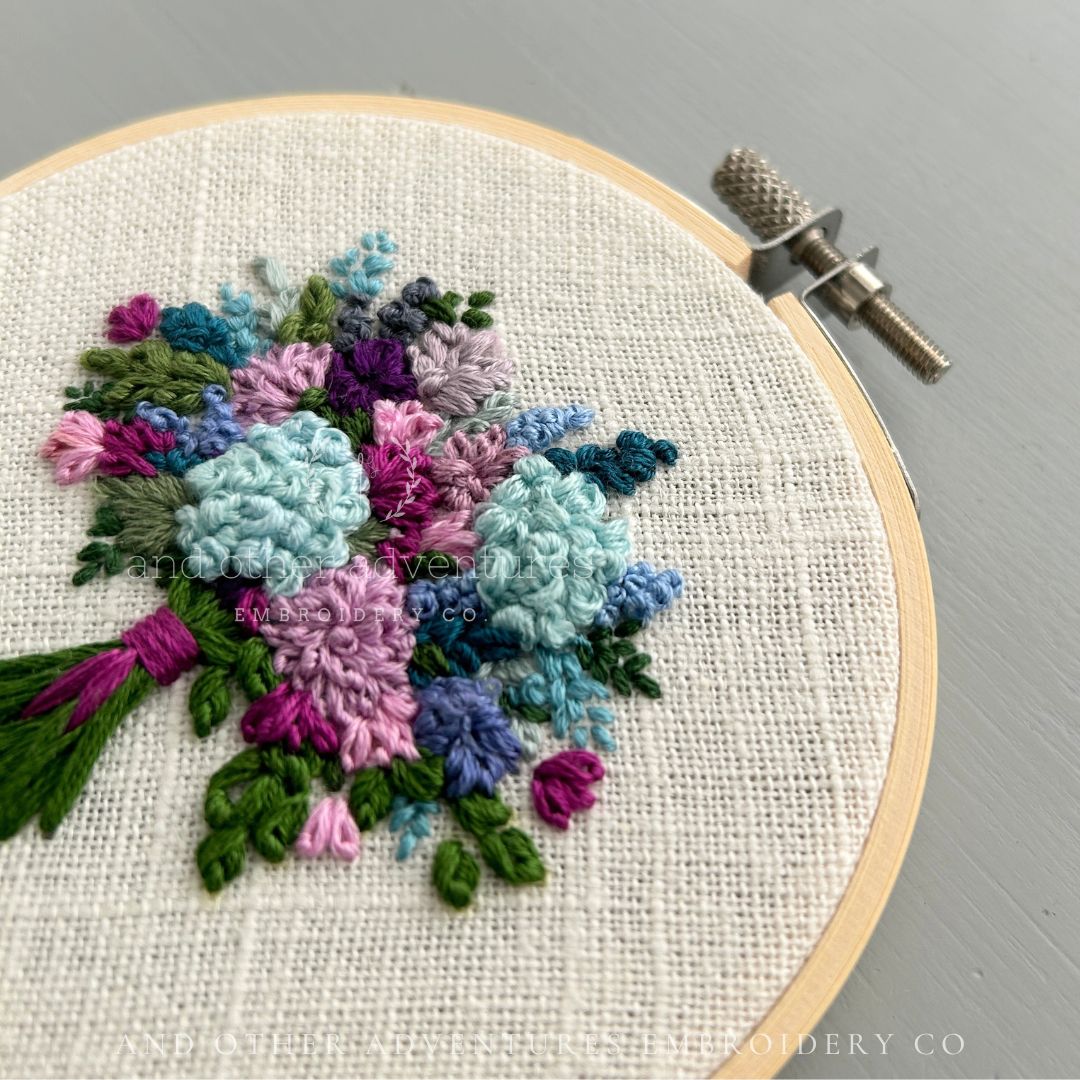 Embroidered Bouquet No. 118