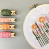 Hand Embroidered Hoop Art Kit by And Other Adventures Embroidery Co
