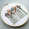 Hand Embroidered Wildflowers DIY PDF Pattern | And Other Adventures Embroidery Co