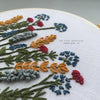 Winter Meadow Hand Embroidery PDF Pattern - Digital Download