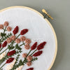 Hand Embroidery Kit for Beginners - Avonlea in Crimson