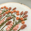 Floral Hand Embroidery Kit for Beginners- Avonlea Terracotta by And Other Adventures Embroidery Co