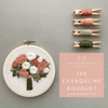 Warm Earthy Tones Bouquet Hand Embroidery Kit | And Other Adventures Embroidery Co
