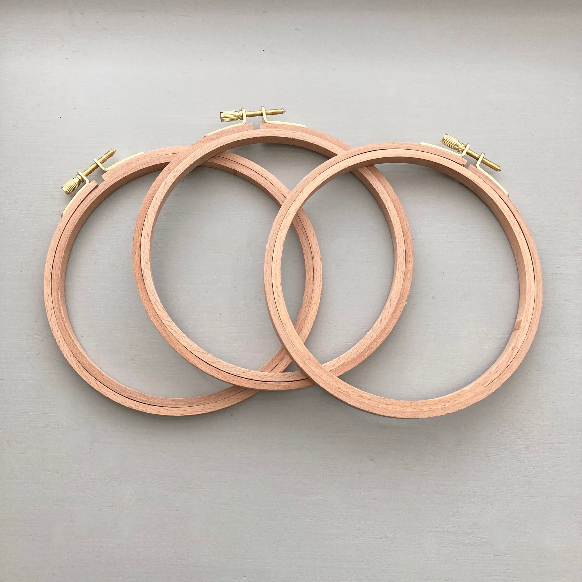 6" Hand Embroidery Hoop made our of beech wood, sold by And Other Adventures Embroidery Co