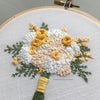 Yellow Floral Bouquet DIY Embroidery KIT | And Other Adventures Embroidery Co