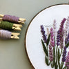Purple Lavender Embroidery Hoop | And Other Adventures Embroidery Co
