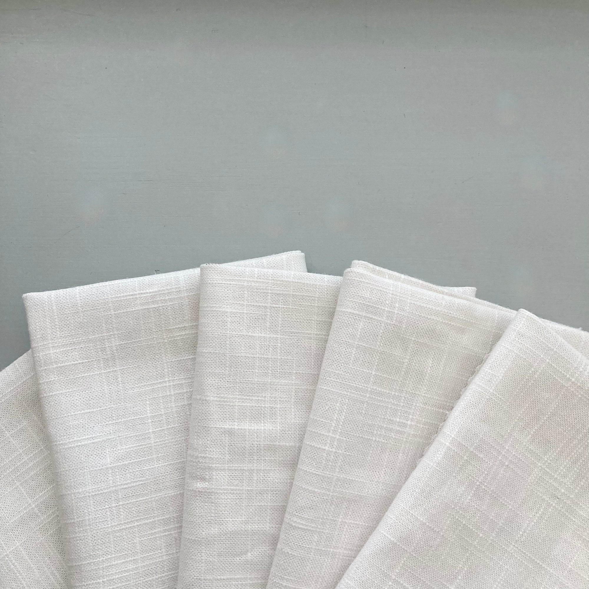 White Linen Fat Quarter | And Other Adventures Embroidery Co