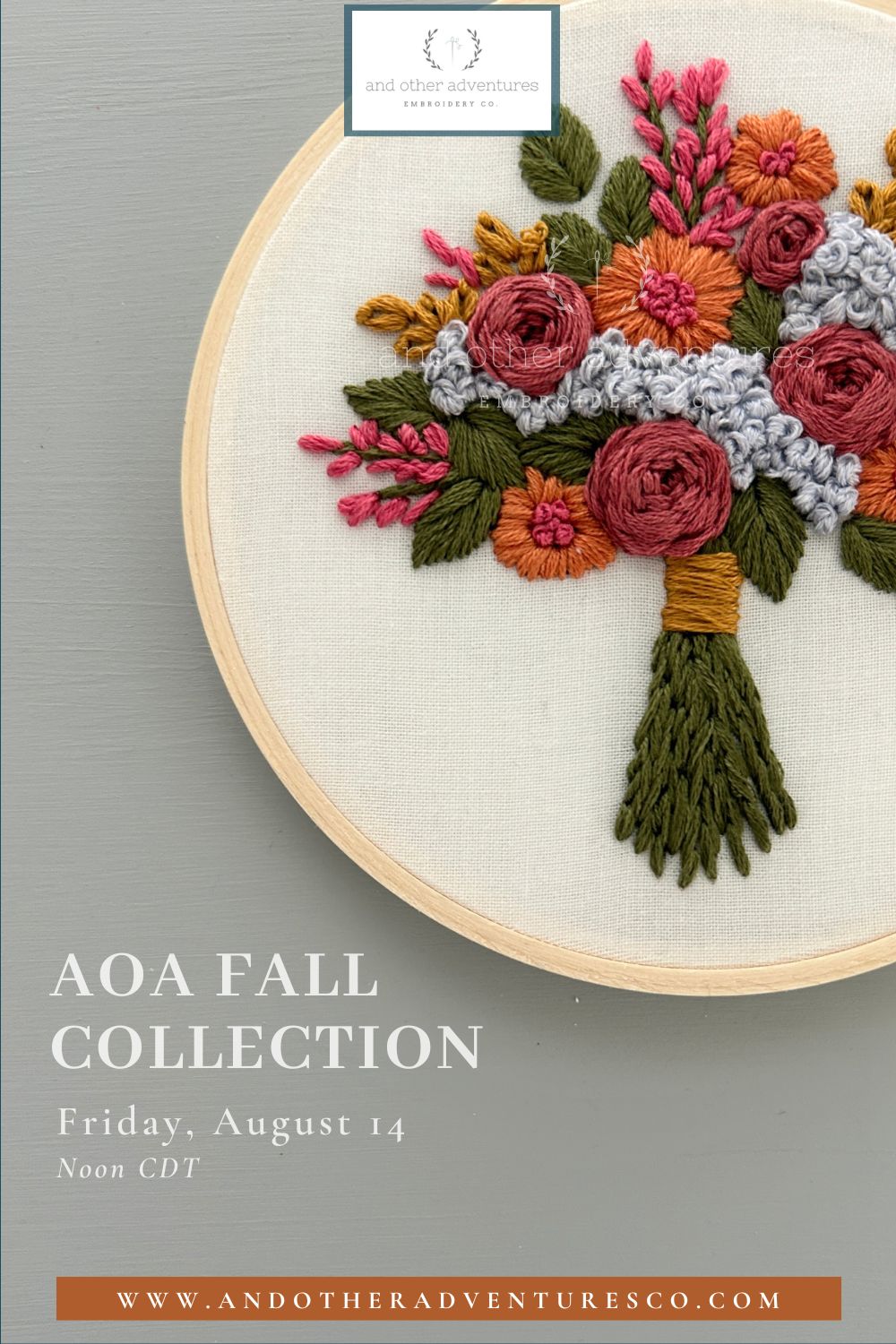AOA Fall Collection launches Friday 8/14 at noon CDT