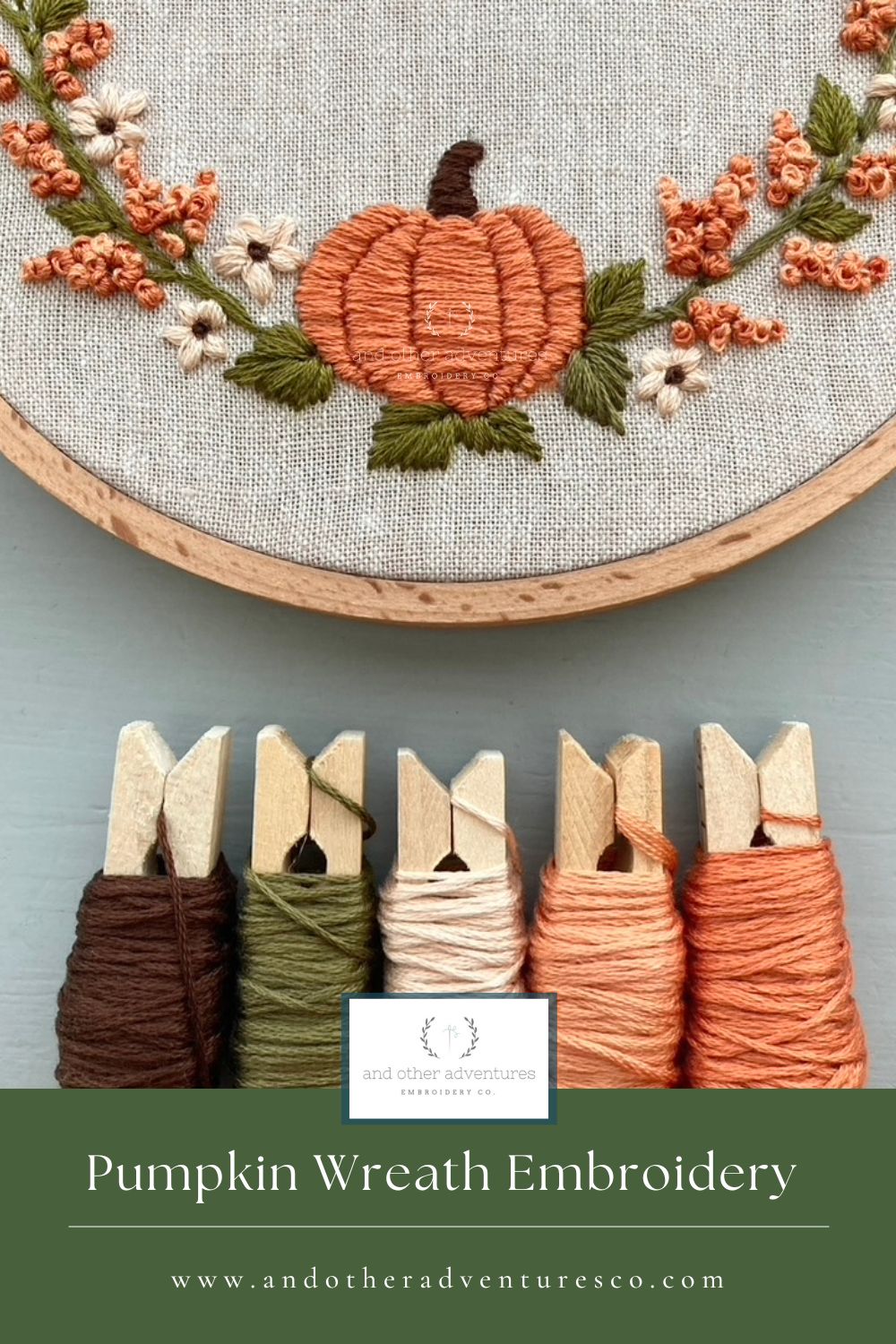 Wooden Autumn wreath DIY embroidery kit, bead stitch on store wood, set of wooden blanks to create wreath embroidered with beads or a cross