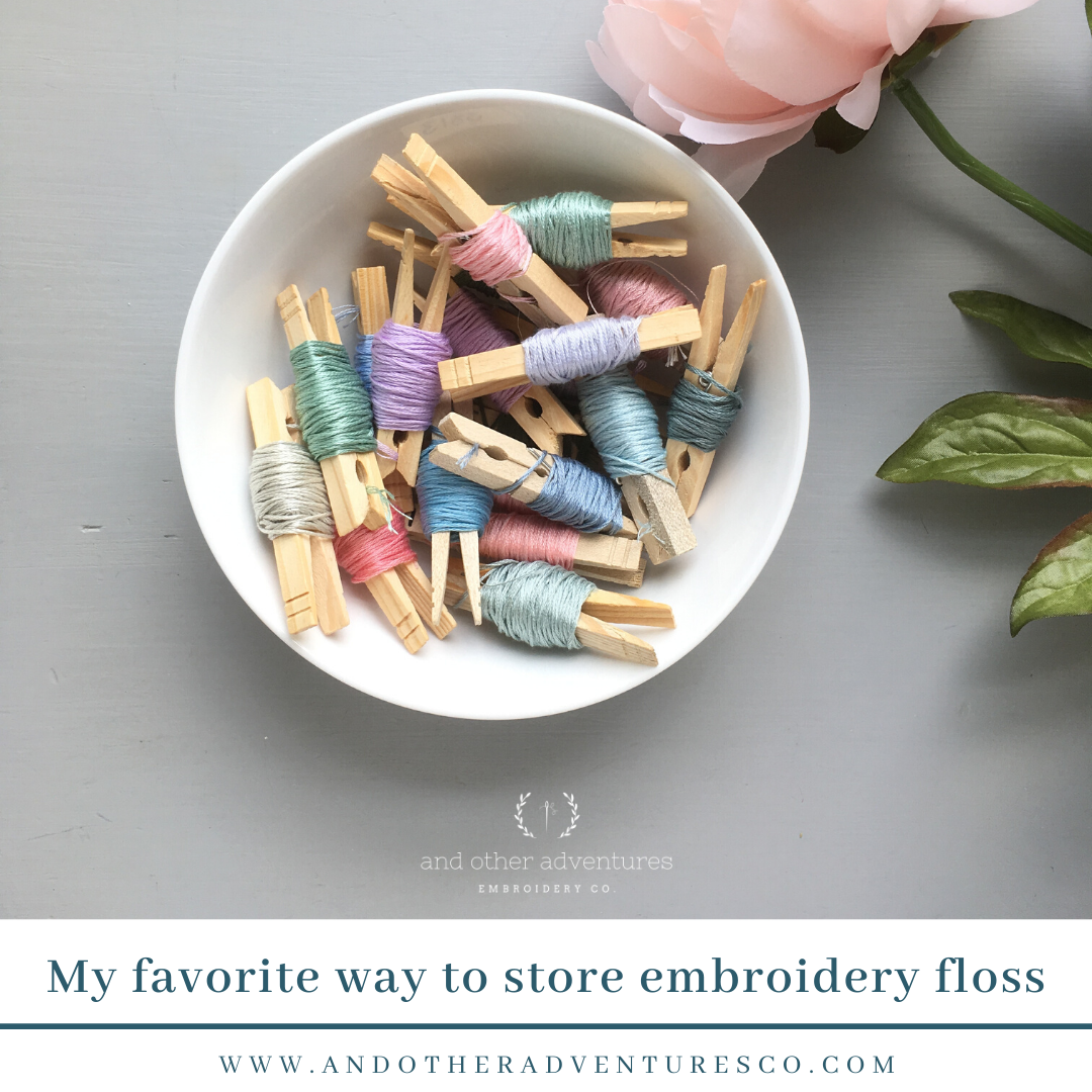 How To Store Embroidery Thread