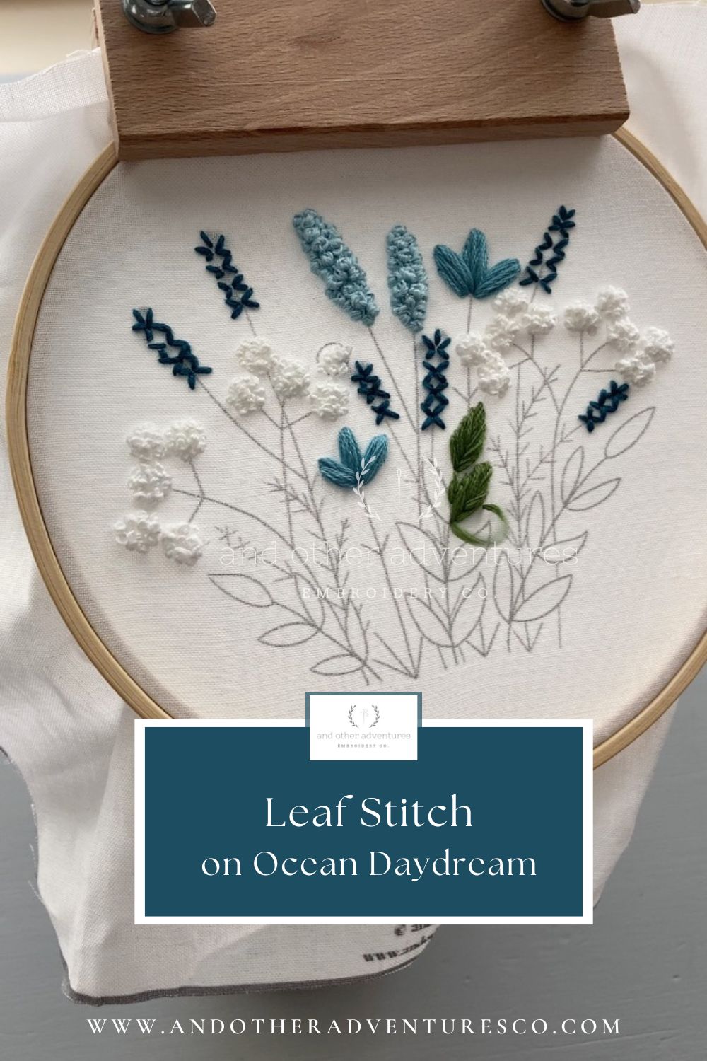 Ocean Daydream: Leaf Stitch