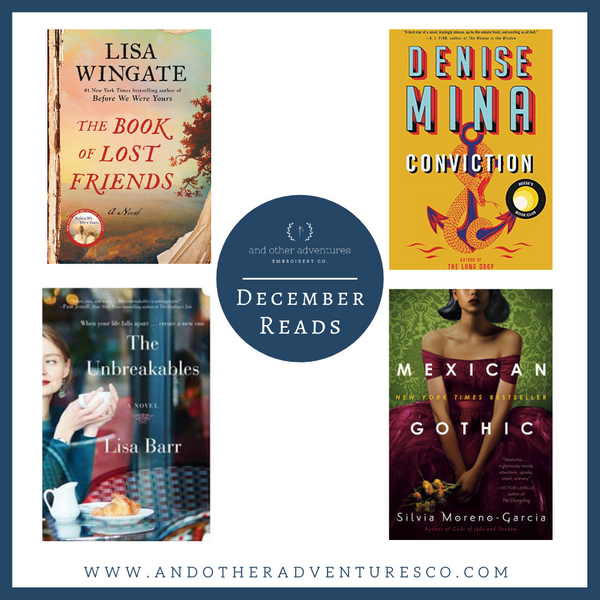 December Reads - And Other Adventures Embroidery Co