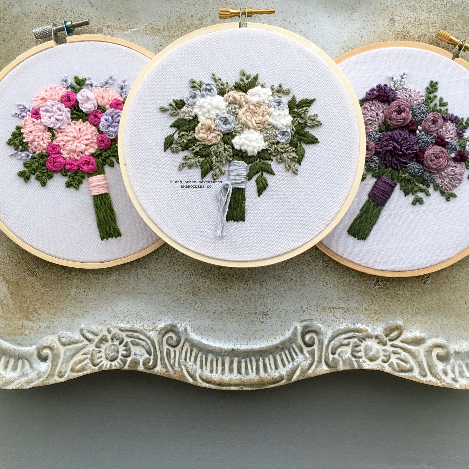 Digital Hand Embroidery Patterns for Beginners by And Other Adventures Embroidery Co