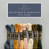 Embroidery Floss Bundle - Bluestone &amp; Marigold