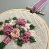 Hand Embroidered Flower Bouquet Art by And Other Adventures Embroidery Co