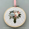 Soft and Delicate Florals hand stitched by And Other Adventures Embroidery Co