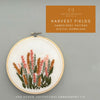 Fall Hand Embroidery project for beginners - Harvest Fields by And Other Adventures Embroidery Co