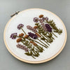 Hand Embroidery KIT - Meadow in Plum
