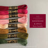 Hand Embroidery Color Palette for Fall - DMC Embroidery Floss Bundle curated by And Other Adventures Embroidery Co