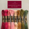 Rosewood &amp; Spice embroidery floss bundle curated by And Other Adventures Embroidery Co