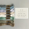 Calming Coastal DMC Embroidery Floss Bundle by And Other Adventures Embroidery Co