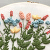 Hand Embroidered Summer Flowers in Bright Colors by And Other Adventures Embroidery Co