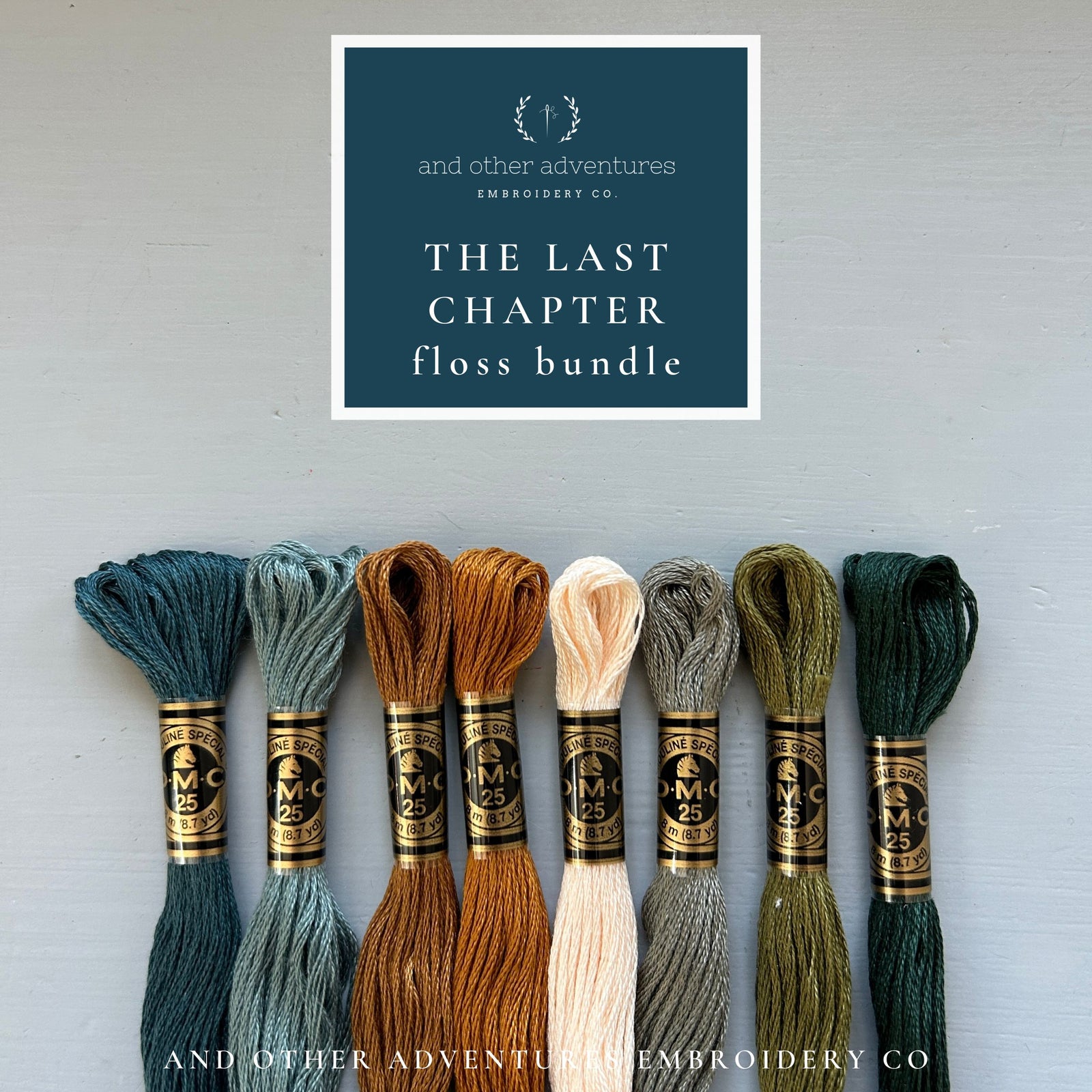 Embroidery Floss Bundle - The Last Chapter