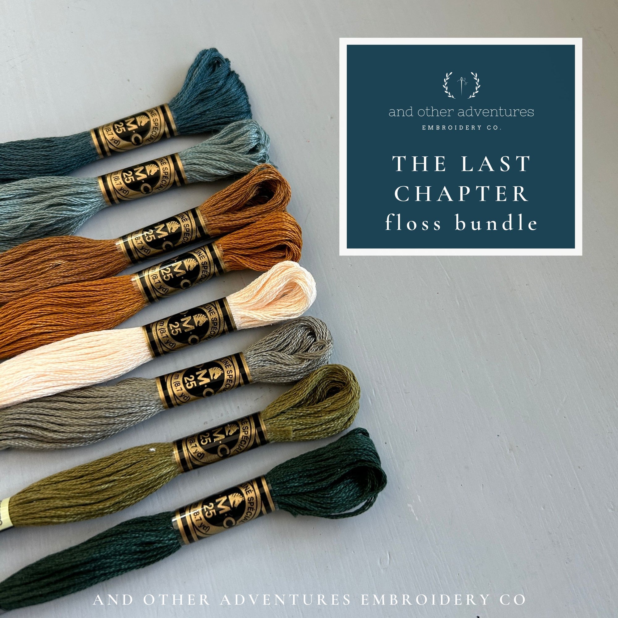 Embroidery Floss Bundle - The Last Chapter
