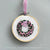 Holiday Wreath Embroidered Ornament No. 45