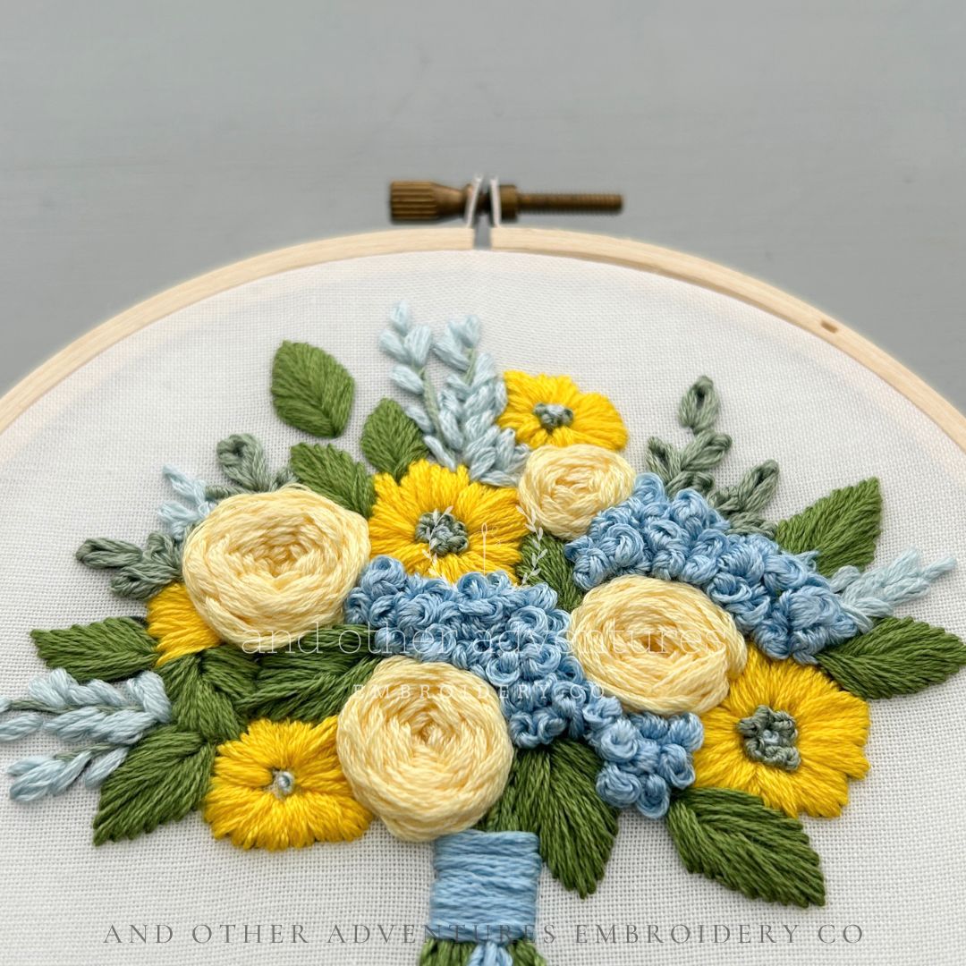 Hand Embroidery Kit - The Beatrice Bouquet