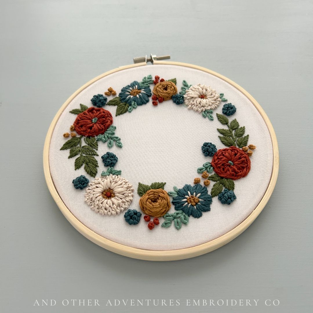 Hand Embroidery Kit - Camelot in Wild One