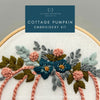 Hand Embroidery Kit - Cottage Pumpkin