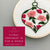 Floral Ornament in Pink and Green hand embroidery kit for beginners by And Other Adventures Embroidery Co