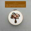 The Francesca Bouquet Hand Embroidery Pattern Digital Download by And Other Adventures Embroidery Co