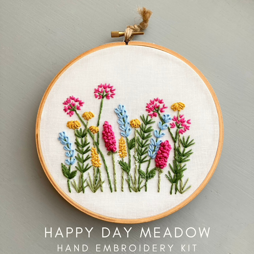 Simple Example Flower Embroidery Simple Hand Embroidery Flower Patterns