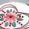 Heart Trio in Red - PDF Embroidery Pattern