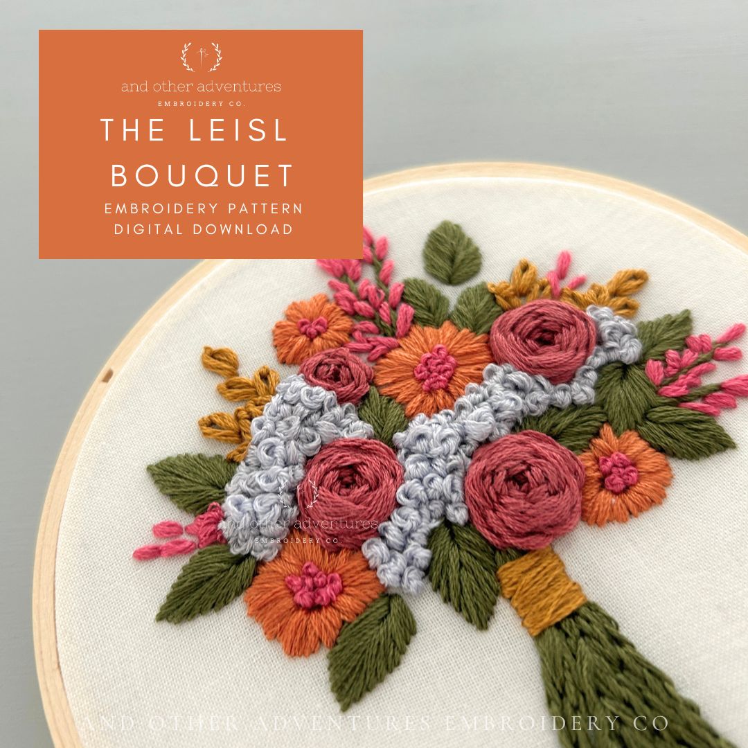 The Leisl Bouquet - Digital Embroidery Pattern