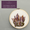 Hand Embroidery KIT - October Fields