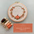 Orange Fall Pumpkin Wreath Embroidery Pattern by And Other Adventures Embroidery Co