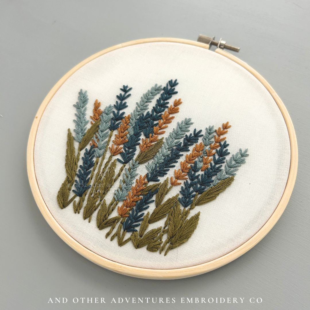 Moody hand embroidery kit - Pemberley Fields by And Other Adventures Embroidery Co