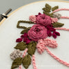 Pink Pumpkin Fall Decor Embroidery Project for Beginners by And Other Adventures Embroidery Co