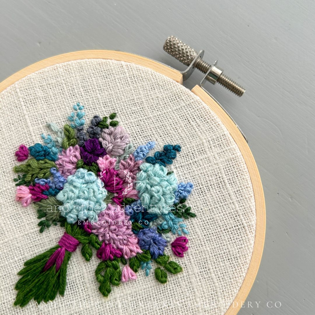 Embroidered Bouquet No. 118